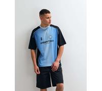 ASOS DESIGN - T-shirt oversize nera con stampa "Fifa World Cup Argentina"-Nero 2XL