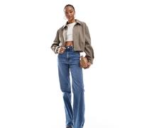 ASOS DESIGN Tall - Jeans dritti comfort stretch blu medio autentico W28 L36