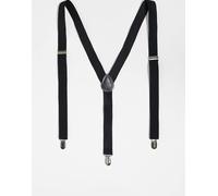 ASOS DESIGN Wedding - Bretelle nere-Nero One Size