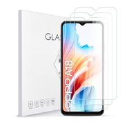 Asoway Vetro Temperato Pellicola Protettiva per Oppo A18 4G [3 Pezzi] Durezza 9H, Alta Definizione Protezione Pellicola Salvaschermo per Oppo A18 4G Installazione Senza Bolle