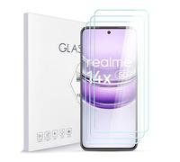 Asoway Vetro Temperato Pellicola Protettiva per Realme 14x 5G [3 Pezzi] Durezza 9H, Alta Definizione Protezione Pellicola Salvaschermo per Realme 14x 5G Installazione Senza Bolle
