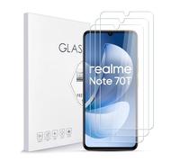 Asoway Vetro Temperato Pellicola Protettiva per Realme Note 70T [3 Pezzi] Durezza 9H, Alta Definizione Protezione Pellicola Salvaschermo per Realme Note 70T Installazione Senza Bolle