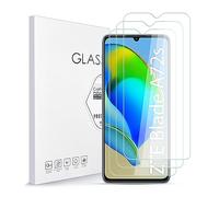 Asoway Vetro Temperato Pellicola Protettiva per ZTE Blade A72s [3 Pezzi] Durezza 9H, Alta Definizione Protezione Pellicola Salvaschermo per ZTE Blade A72s Installazione Senza Bolle
