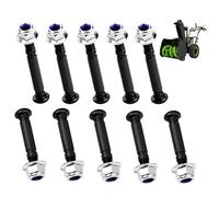 ASP2400D - Set di perni di taglio con dadi di bloccaggio compatibile con spazzaneve semoventi EGO 24" e 28" a 2 stadi per modelli SNT2406, SNT2405, SNT2400, SNT2416, SNT2806, SNT2807, SNT2800