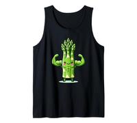 Asparagi muscolari vegetariani divertenti Canotta