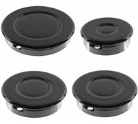 Aspares Forno Fornello Fornello Fornello a Gas Kit Corona e Tappo Fiamma per Bosch (Piccolo, 2 Medio e Grande, 55mm - 100mm)