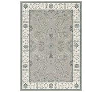 ASPECT Herat Tappeto Orientale/Persiano/Floreale, Polipropilene, Grigio/Crema, 170 x 120 x 0,4 cm