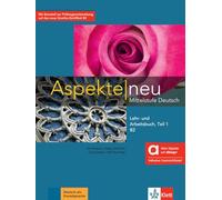 Aspekte neu B2 Teil 1 - Hybride Ausgabe allango: Mittelstufe Deutsch. Lehr- und Arbeitsbuch, Teil 1 inklusive Lizenzschlüssel allango (24 Monate)