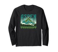 Aspen Colorado Montagne Rocciose Maglia a Manica