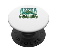 Aspen Colorado Montagne Rocciose PopSockets PopGrip Adesivo