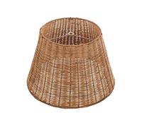 Aspen Creative 32989, paralume in rattan naturale a forma di ragno, 22,9 cm superiore x 35,6 cm inferiore x 24 cm inclinato