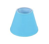 Aspen Creative 58915 - Paralume Impero per lampada, rigido, innesto UNO, larghezza 22,9 cm (12,7 x 22,9 x 17,8 cm), azzurro