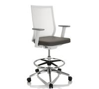 ASPEN WORK W - Sedia da banco Grigio