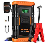 ASPERX Booster Avviamento Auto 3000A 150PSI Avviatore Batteria Auto con
