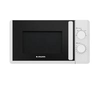 Aspes Microonde 20 litri base libera installazione, bianco AMW2701. 700 W, 5 programmi, controllo manuale, modalità scongelamento, rivestimento interno, facile pulizia, timer 35 minuti
