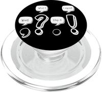 Aspetta, cosa? Smettila. Sono d'accordo! Grammatica Insegnante Punteggiatura PopSockets PopGrip per MagSafe