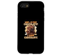 Aspetta è quel cioccolato che amo il cioccolato Custodia per iPhone SE (2020) / 7/8