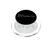 Aspetta, fammi pensare troppo a questo PopSockets PopGrip per MagSafe