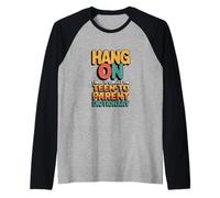 Aspetta Ho Bisogno del Dizionario da Adolescente a Genitore Maglia con Maniche Raglan