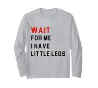 Aspetta, Ho Piccole Gambe Maglia a Manica