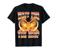 Aspetta Il Parco di divertimenti delle Montagne Russe di Goccia 90s Maglietta