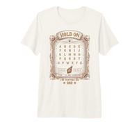 Aspetta, STO scrivendo a Mio Padre Vintage Spirit Board Halloween Maglietta Premium