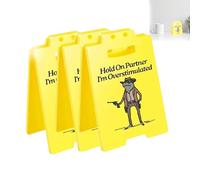 Aspetta Un Attimo, Sono Sovraeccitato! Cartello Umoristico Da Scrivania, Regali Antistress Per Colleghi, Regali Antistress Per L'ufficio, Decorazioni Divertenti Per L'ufficio Per Colleghi (3 pezzi)