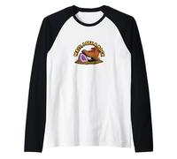 Aspetta Vedo Un Rock Divertente Rockhound Amatoriale Geologo Maglia con Maniche Raglan