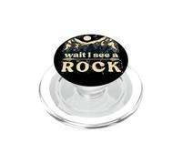 Aspetta, vedo una roccia che raccoglie geologo Rockhound PopSockets PopGrip per MagSafe