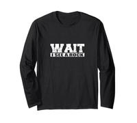 Aspetta Vedo Una Roccia Divertente Geologo Carino Rock Climber Geologia Maglia a Manica