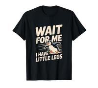 Aspettami, Ho Le Gambe Piccole, Simpatico Pinguino Maglietta