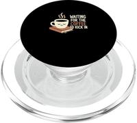 Aspettando che il caffè calci nel barista della caffeina PopSockets PopGrip per MagSafe
