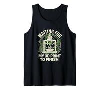 Aspettando Che la mia Stampa 3D finisca Funny Maker Design Canotta