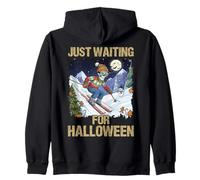 Aspettando Halloween Natale Inverno Inverno Felpa con Cappuccio
