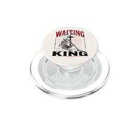Aspettando il re scheletro cristiano Bibbia Art PopSockets PopGrip per MagSafe