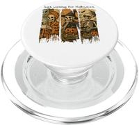 Aspettando l'umorismo scheletro di Halloween PopSockets PopGrip per MagSafe