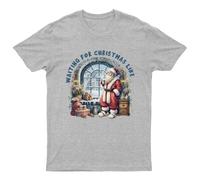 Aspettando Natale Like T-Shirt Unisex Regalo Retrò Divertente Donna Vintage...