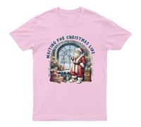 Aspettando Natale Like T-Shirt Unisex Regalo Retrò Divertente Donna Vintage...