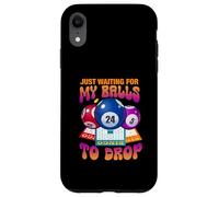 Aspettando solo che le mie palle cadano gioco di numeri di bingo dicendo Custodia per iPhone XR