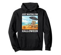 Aspettando Solo Halloween Funny Spooky Skeleton Summer Felpa con Cappuccio