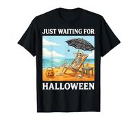 Aspettando Solo Halloween Funny Spooky Skeleton Summer Maglietta