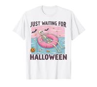 Aspettando solo Halloween Spooky Skeleton Summer Halloween Maglietta