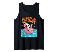 Aspettando solo il conto alla rovescia per Halloween Spooky Skeleton Summer Canotta