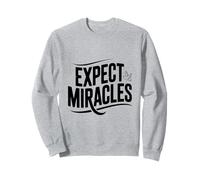 Aspettatevi miracoli con Una Colomba Pacifica Felpa