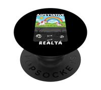 Aspettative vs Realtà, quando tutto va a finire male v1 IT PopSockets PopGrip Adesivo