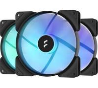 Aspetto del design frattale 12 RGB PWM, nero, 3-pack-120 mm (Gehäuselüfer, FD-F-AS1-1207) NEW