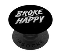 Aspetto piuttosto rotto ma felice PopSockets PopGrip Adesivo