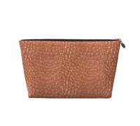 Aspetto rame martellato, Borsa per il trucco Borsa per cosmetici Borsa da toilette da viaggio portatile Borsa da toilette