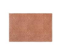 Aspetto rame martellato, Tovagliette Per Tavolo Da Pranzo Set Di 6 Tovagliette Lavabili Resistenti Al Calore 30x45 cm