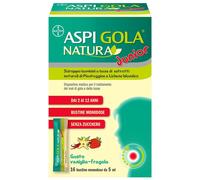 Aspi Gola Natura Junior Mal di Gola e Tosse 16 Bustine